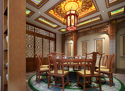 兴文中式古典风格家居装修设计效果图