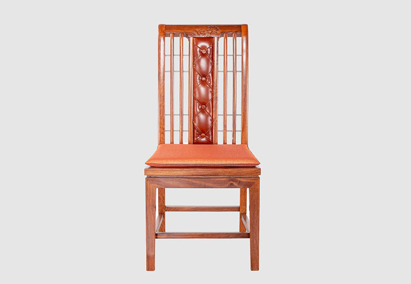 兴文芙蓉榭中式实木餐椅效果图